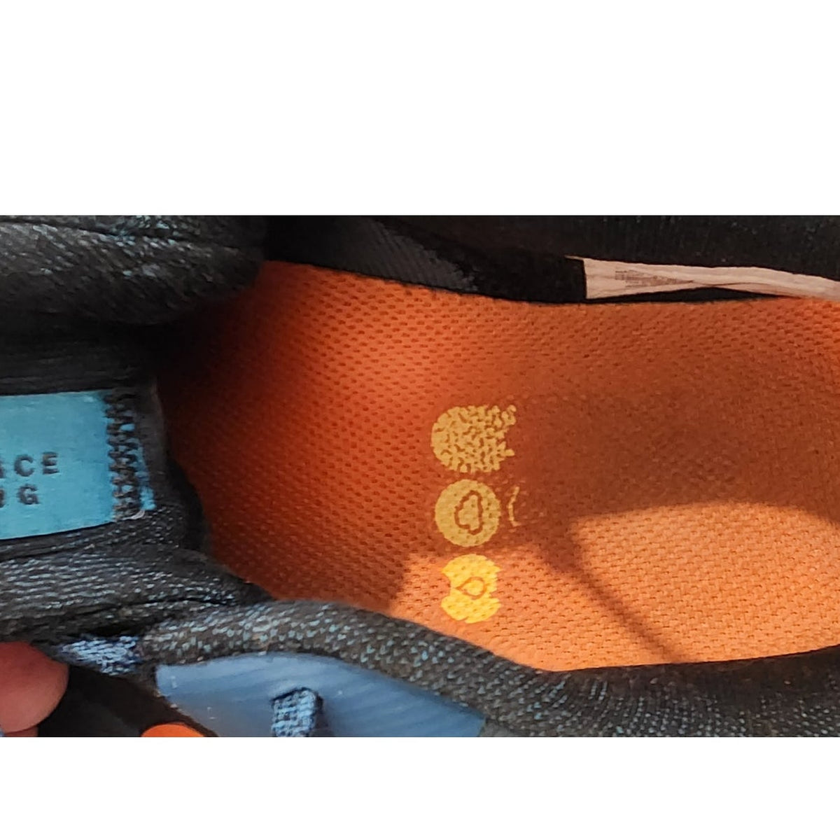 Nike Air Zoom Pegasus 38 Teal Black Orange Running Shoes Men 8.5