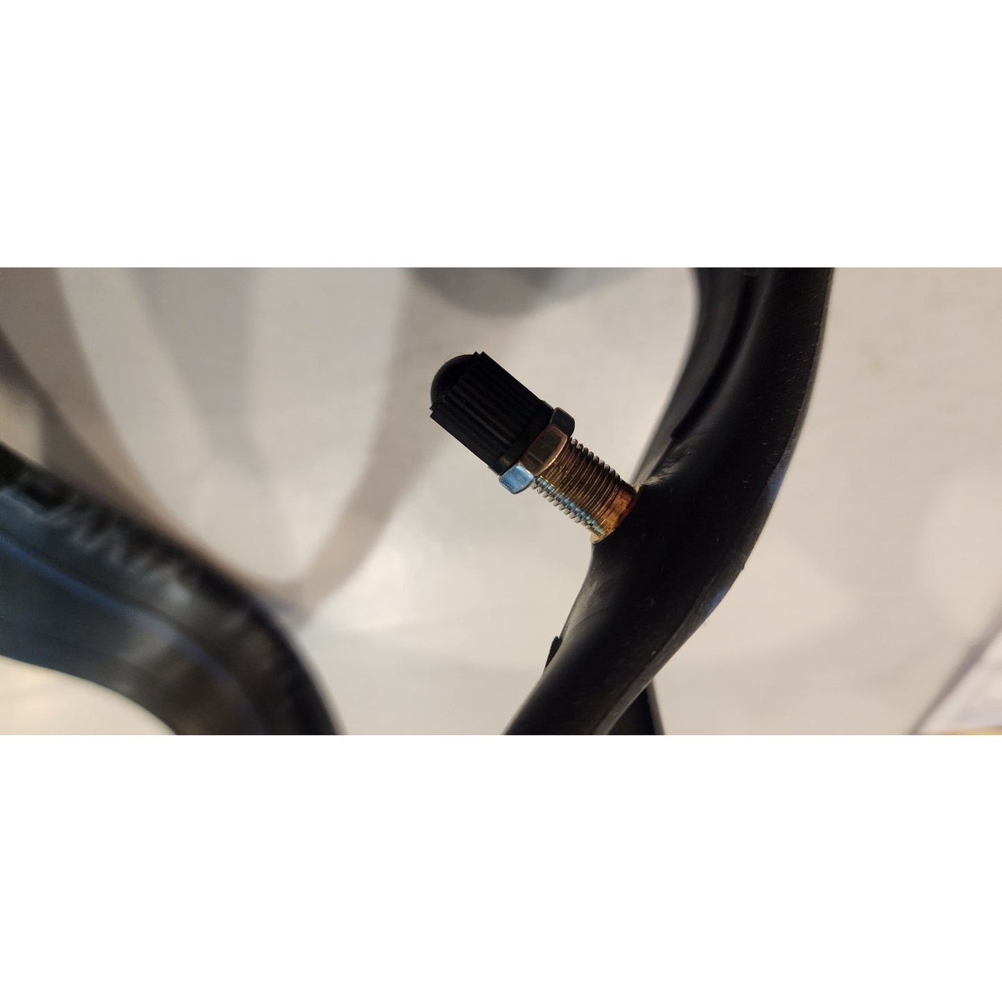 Rubber Inner Tire Tube- 8.5" x 2" - Universal- With valve cover & air attachment