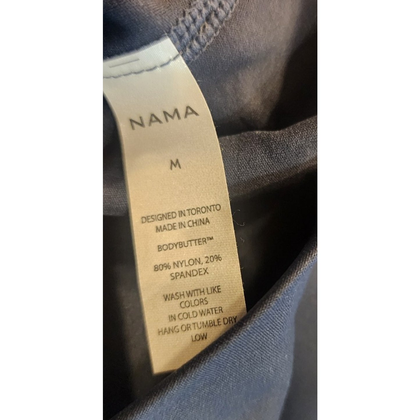 Nama - Body Butter Contour Legging - Women's - Size Medium - Navy