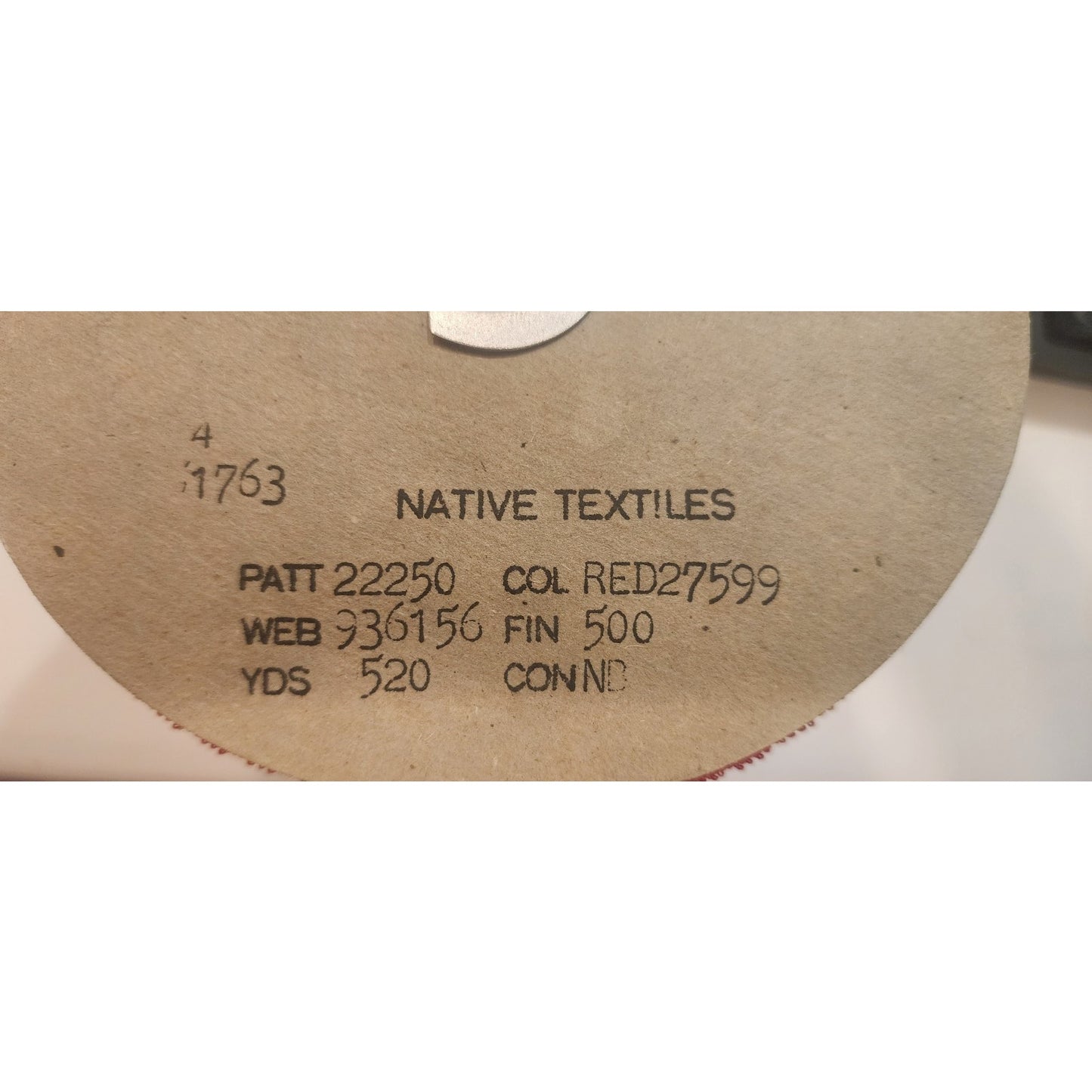 500+ Yards - RED Lace Trim - 1/2" - Native Textiles - #22250 - Red - Web 936156