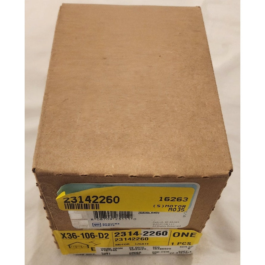 New Genuine GM Rear Liftgate Power Pull Down Closing Motor 23142260 Tahoe Yukon
