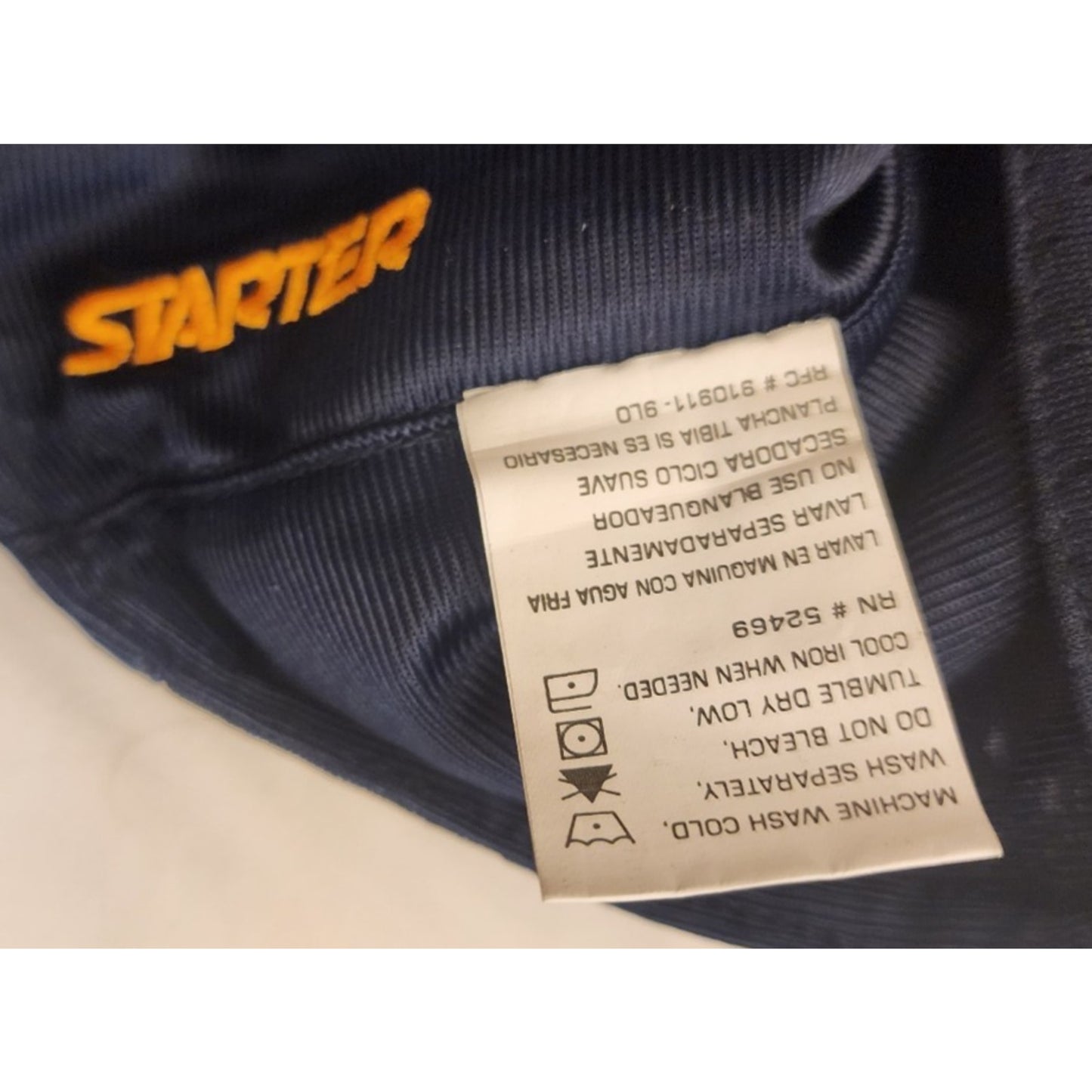 Vintage - Starter - Boys - Pull on Basketball Shorts - Boys 6-7 - Navy & Orange