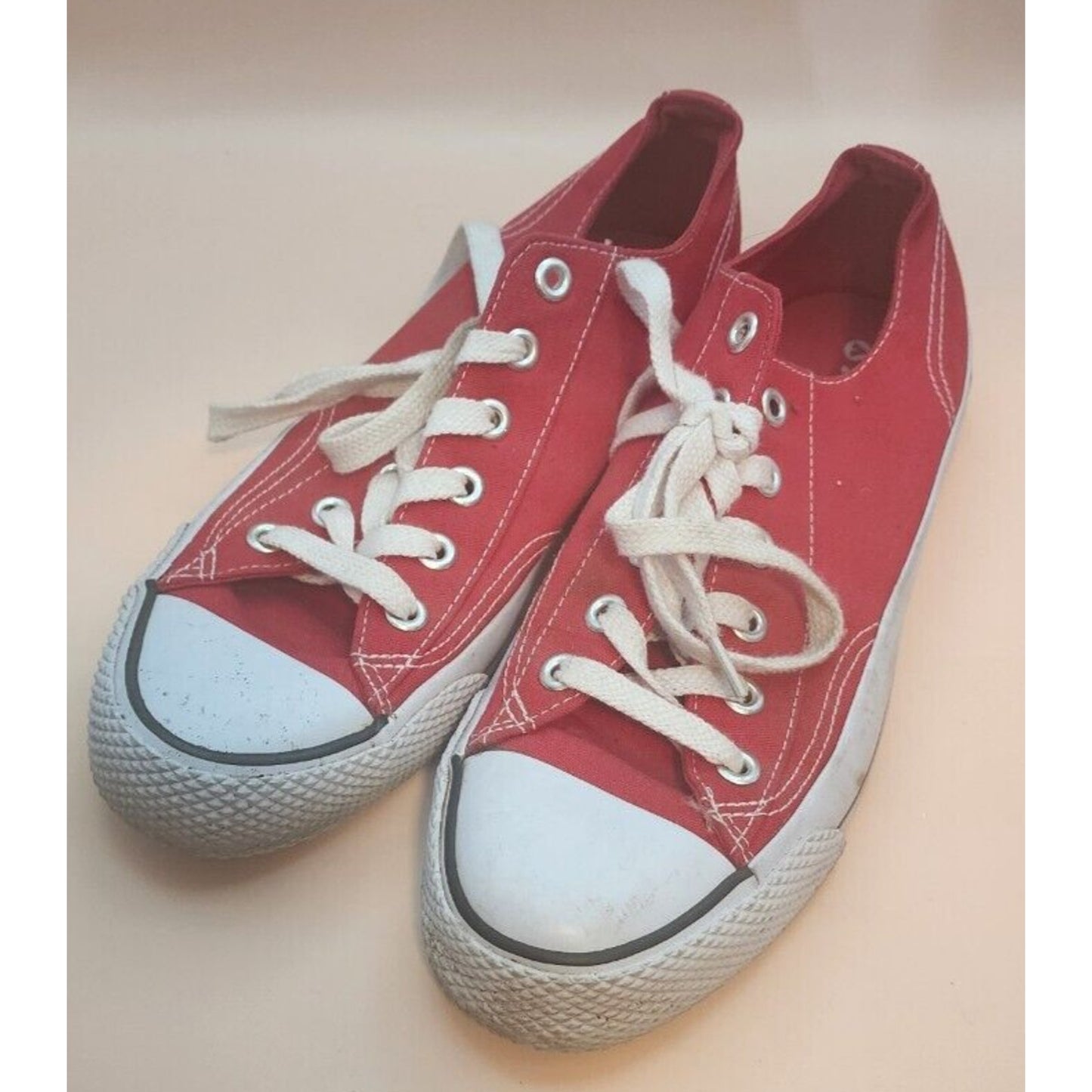 AIRWALK Women's Red Tennis Shoes - Size 9 - Slightly Worn, See Pics