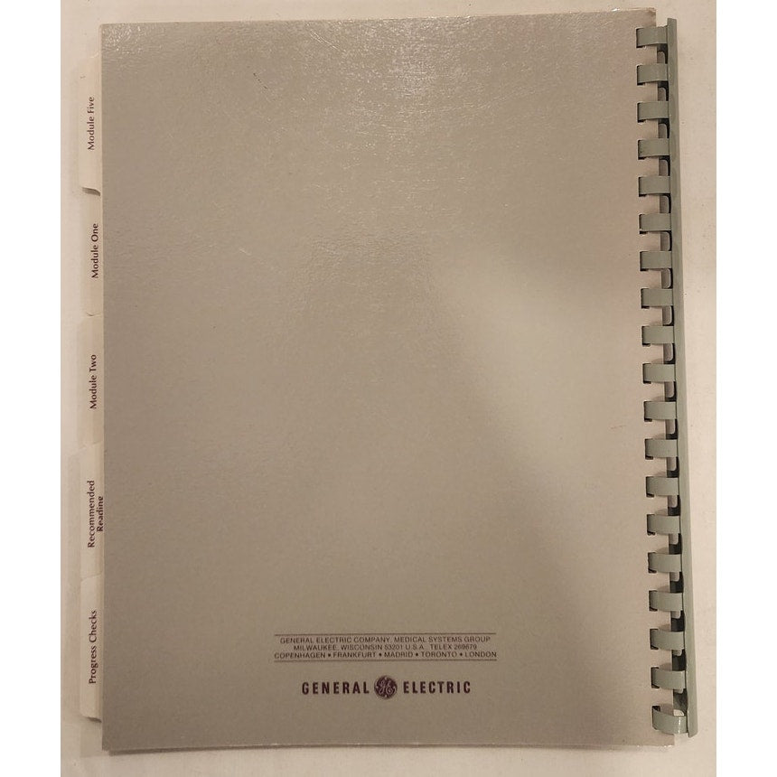 GE Radiation Therapy Treatment Planning Manual – No Writing – Good