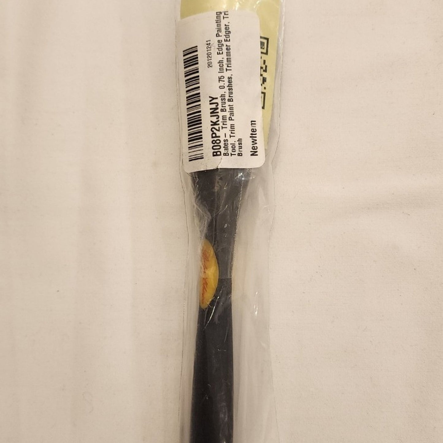 Bates Choice Pro - Trimmer Brush - 0.75 Inch Edger Painting Tool - Yellow-Black