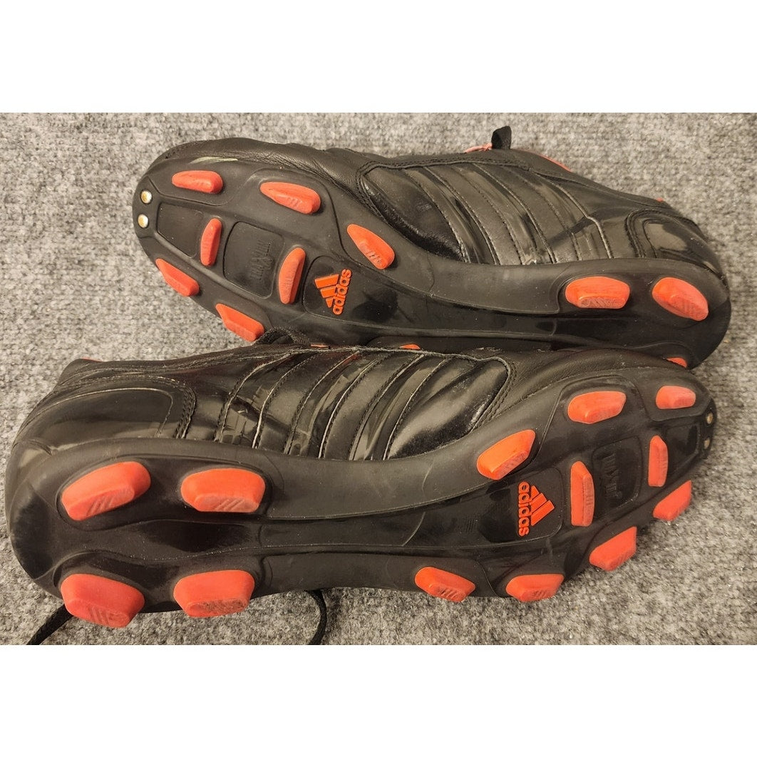 Adidas Predator Absolado TRX FG Soccer Cleats Mens Size 11.5 Black Red