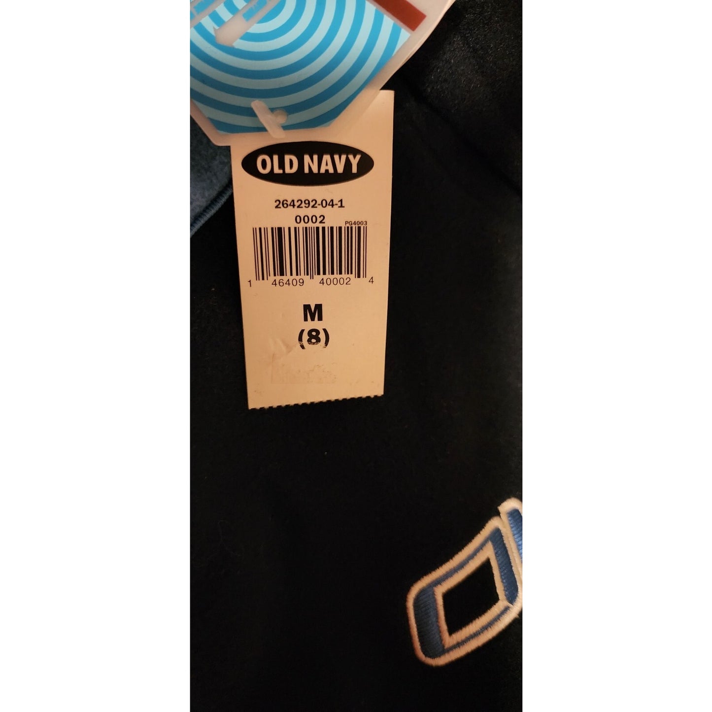 Old Navy Kids Size M (8) Blue Performance Fleece Pullover Hoodie - Blue on Blue