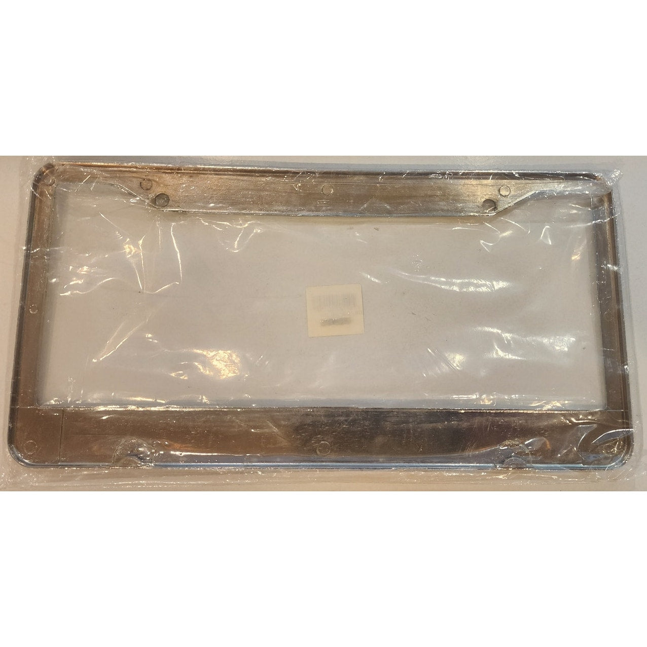 Genuine National Guard License Plate Frame Vintage Metal New Factory Sealed