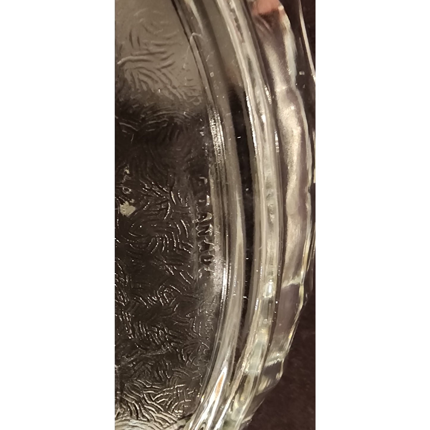 Vintage Pressed Glass Relish Dishes – Set of 3 – CANADA – Clear Serving Dishes