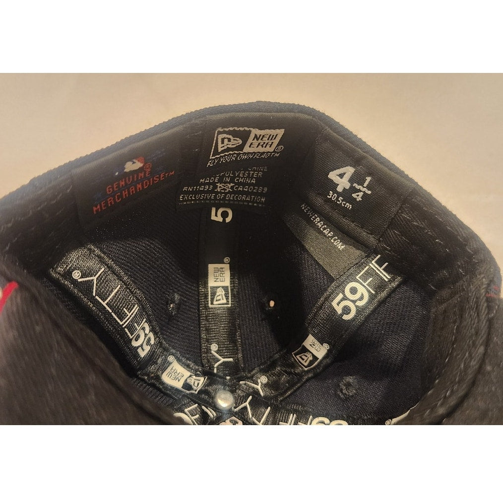 Atlanta Braves New Era 59FIFTY Mini Cap Hat Size 4 1/4 Store Display Memorabilia