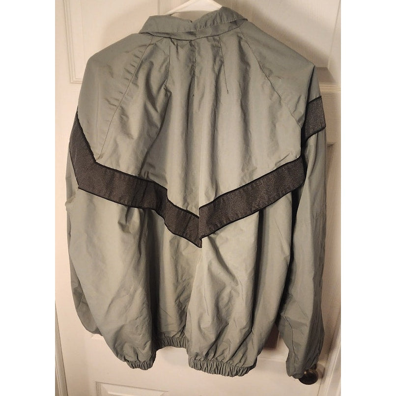 Official US Army IPFU Physical Fitness Training Track Jacket Gray Size Large Reg