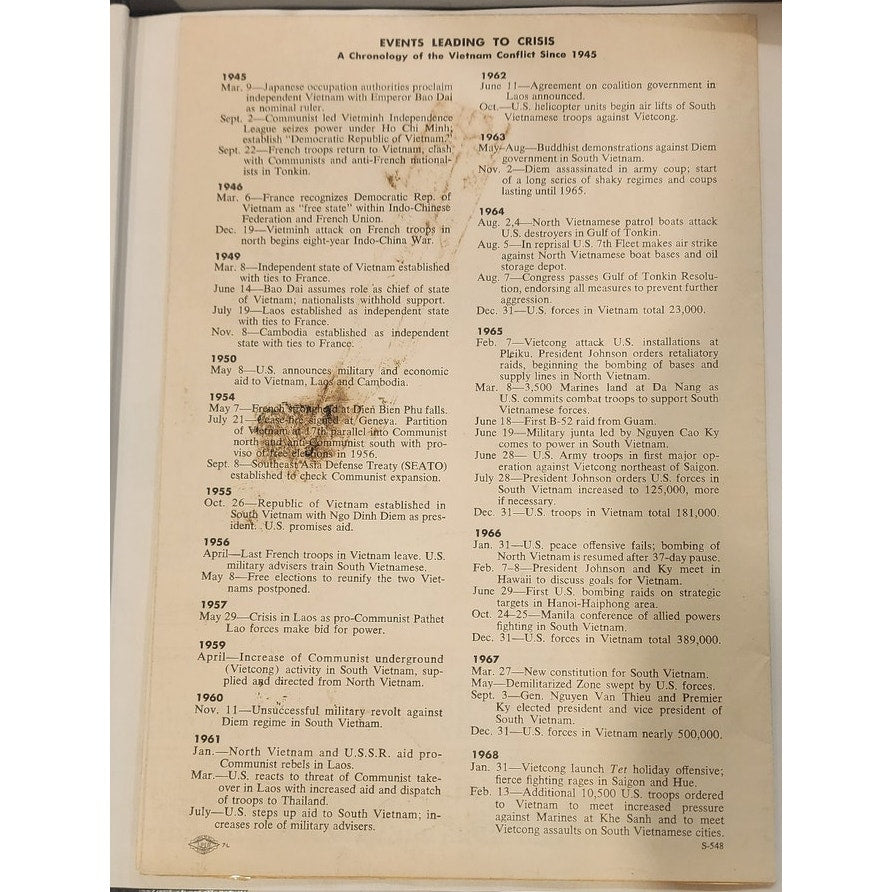 Vietnam War 50th Commemoration Book Utah Ed Map Robert Gardiner Presentation