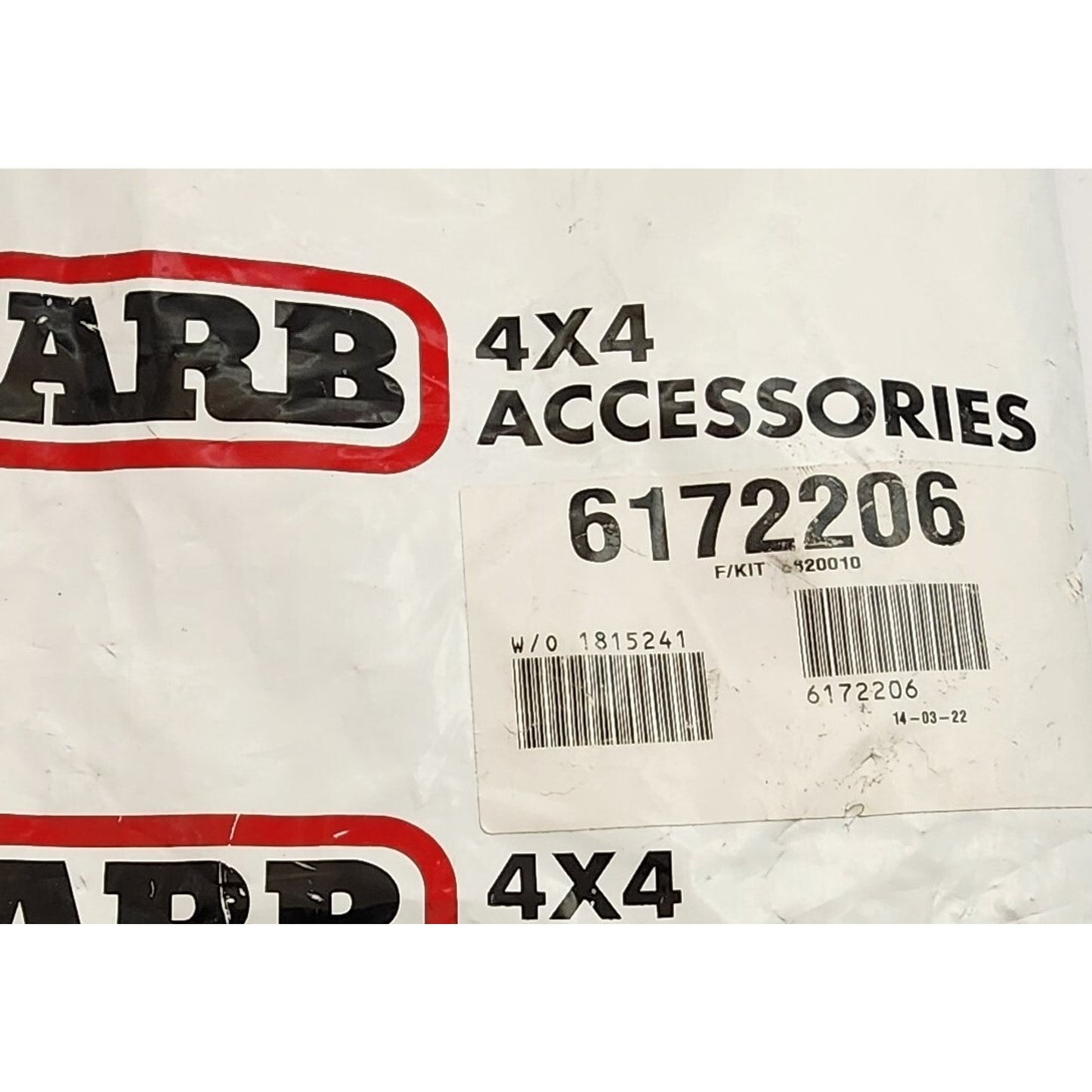 ARB 4x4 Accessories - F/Kit - 6620010 - 6172206