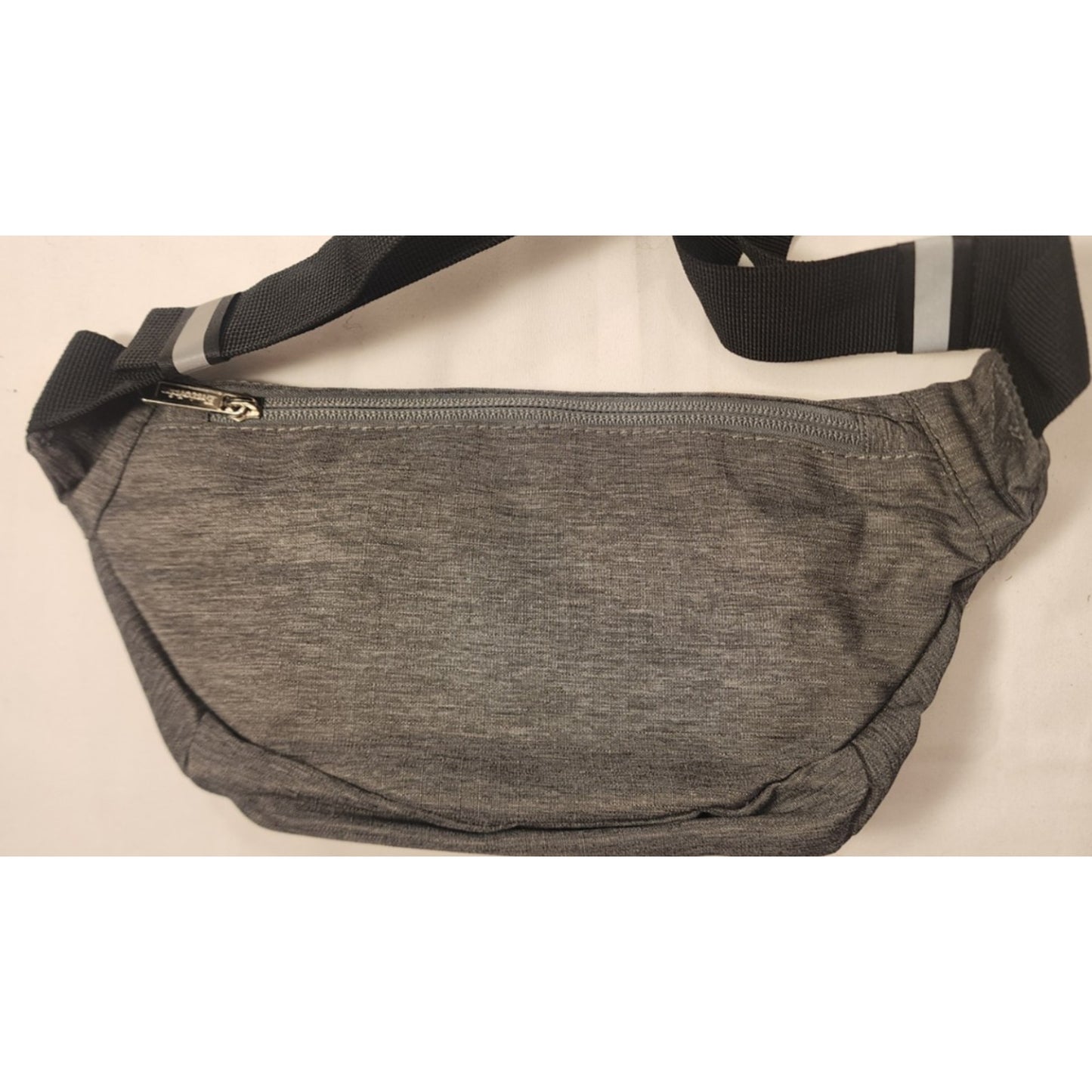 Entchin - Grey - Belt bag - 4 Zipper Pockets - Sling Bag - Men or Women