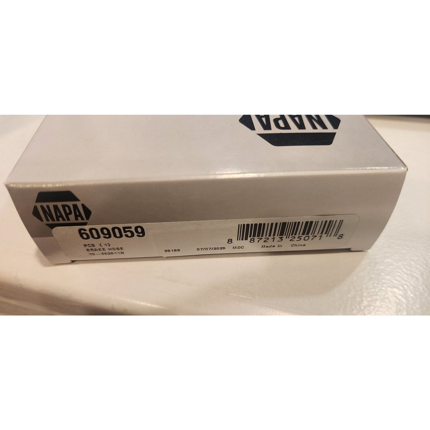 Ultra Premium Brake Hose - 609059 - 9.7 in. - New in Package - NAPA