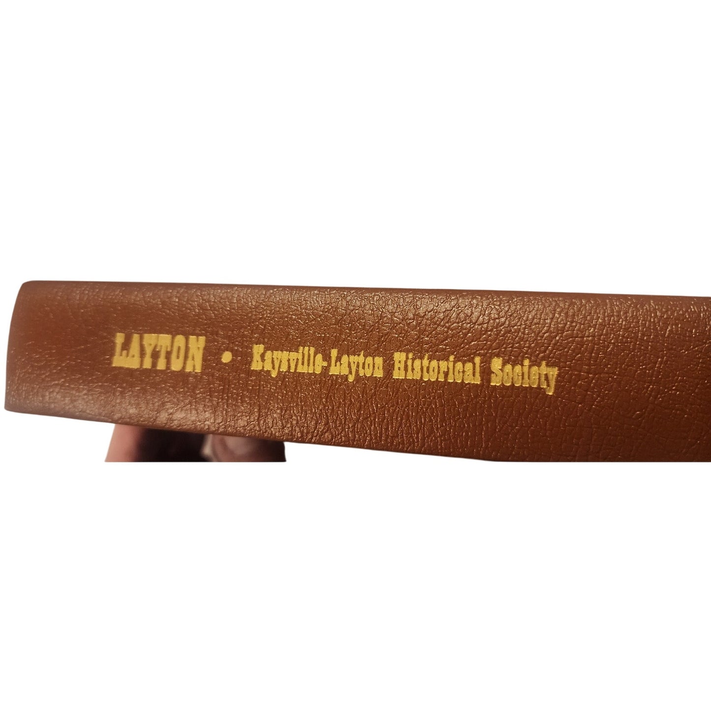 Vintage 1985 Layton Utah Historic Viewpoints Local History Book Hardcover
