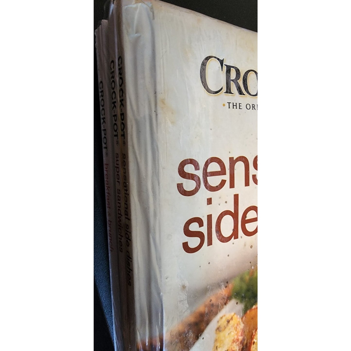 (5) Crock Pot Cooking Books - Sensational, Meaty, Sandwiches, Breakfast, Pasta