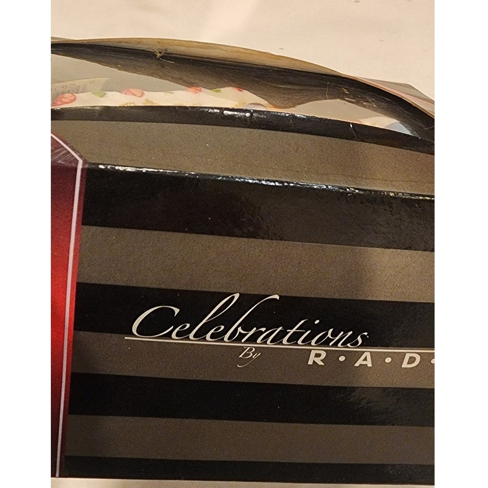 RADKO - 2014 - Celebrations Hand Crafted Glass Ornament - Gingerbread House