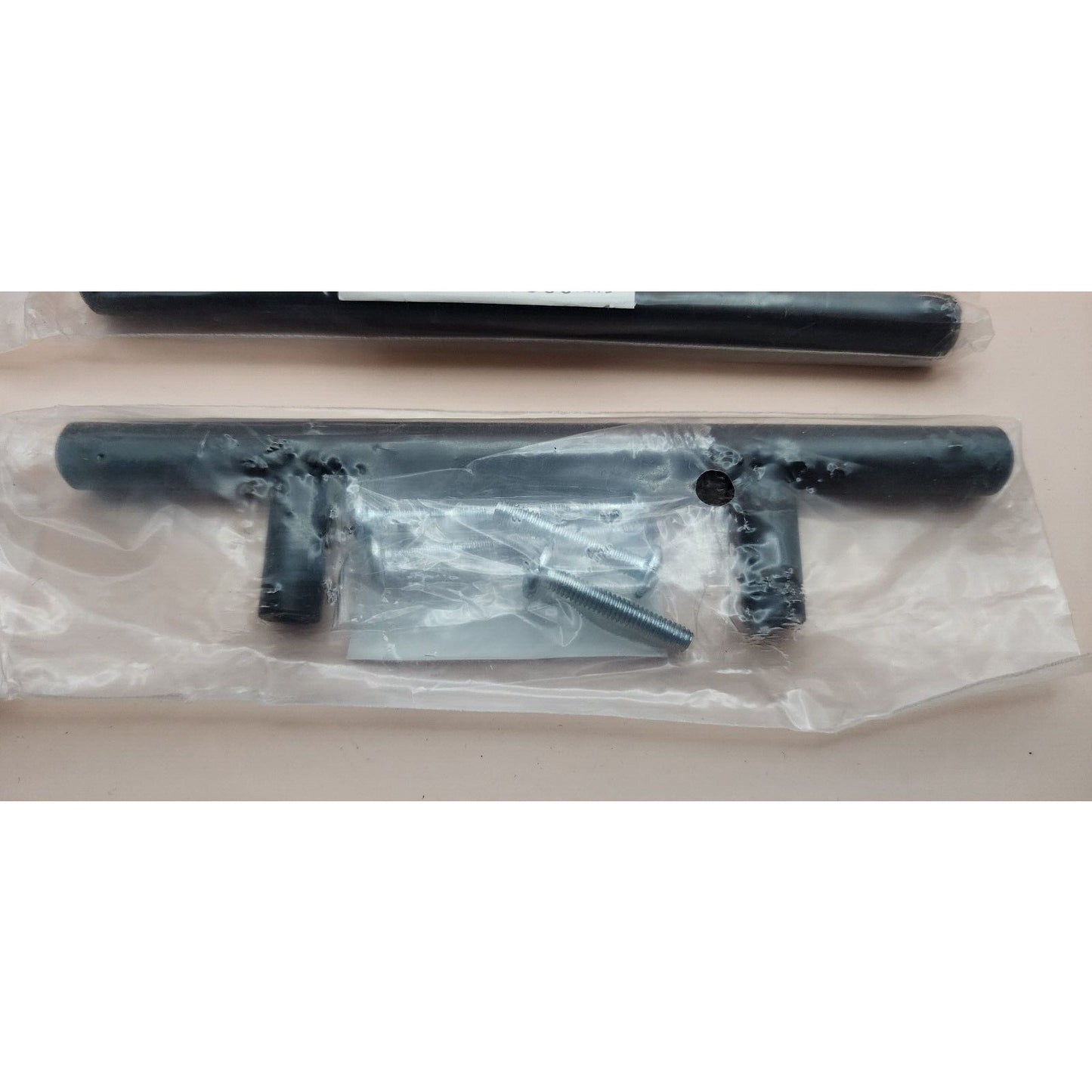 10- GlideRite - 6in -Solid Steel Cabinet Bar Pull Handle -Matte Blk - 5000-76-MB