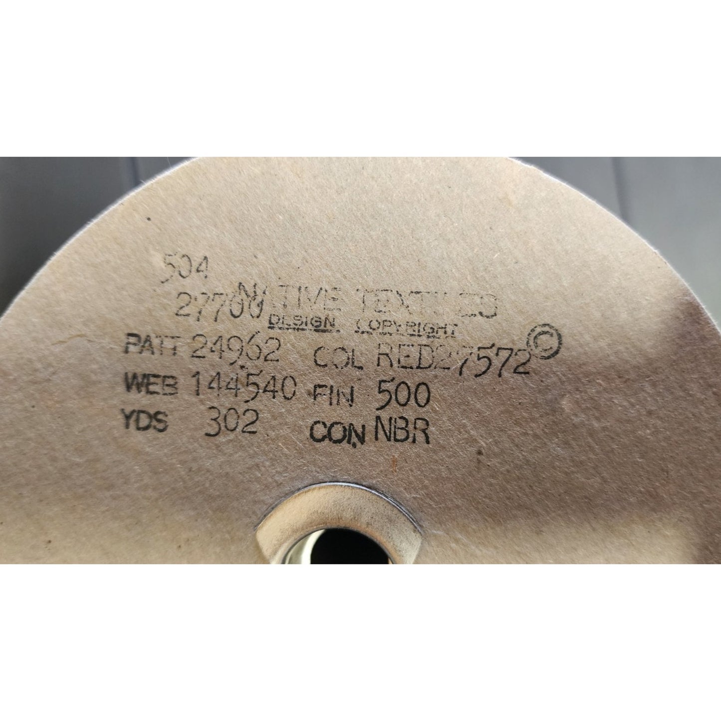 302 Yards - RED Lace Trim - 7/8" - Native Textiles - #24962 - Red27572