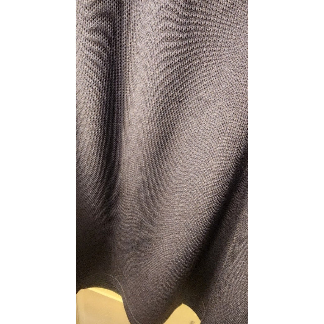 National Guard Mens Short Sleeve Polo Shirt Navy Blue Red Size L Large