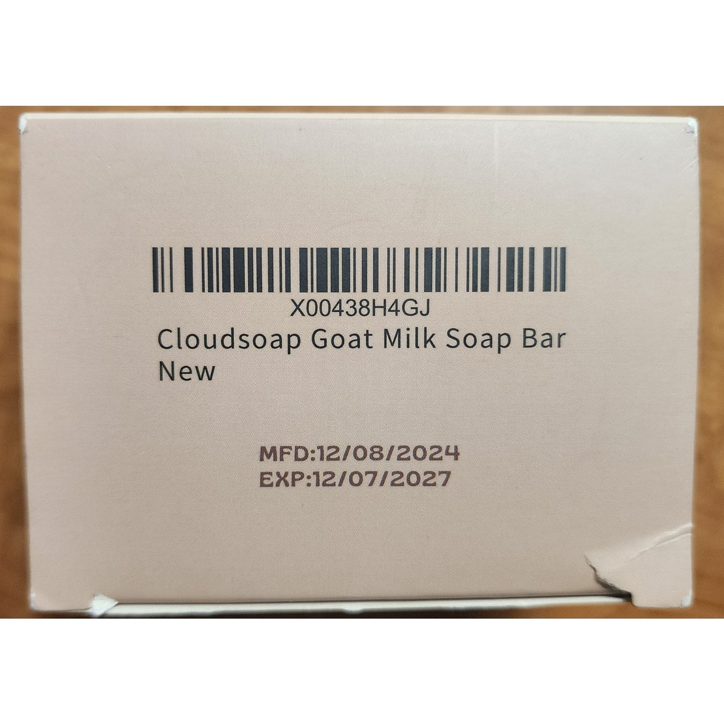 CloudSoap Goat Milk Soap – 3 Bar Pack – Soothing & Moisturizing NEW