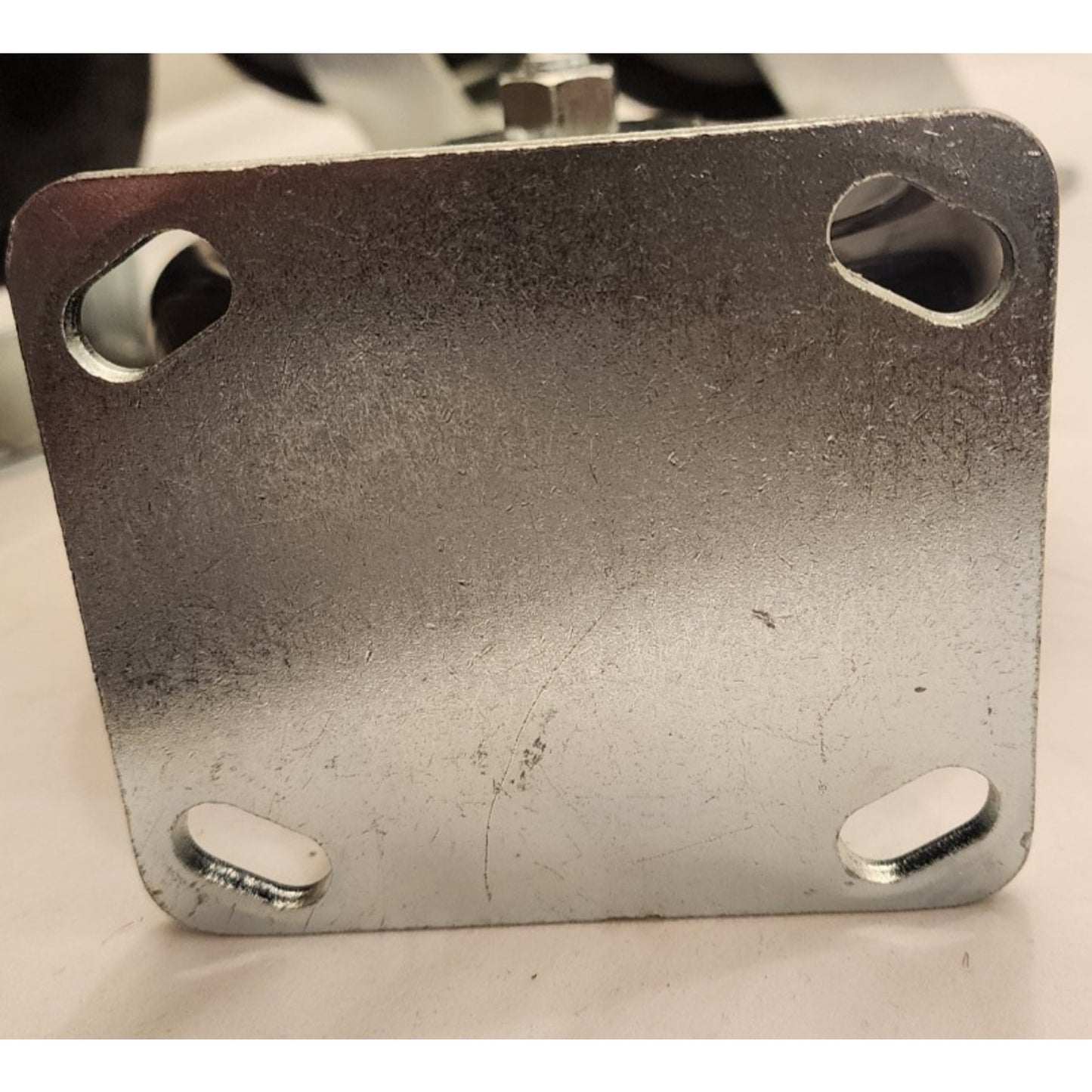 6 x 2 inch- Polyurethane -Caster Wheels -2 Stationary & 2 Swivel Locking - plate