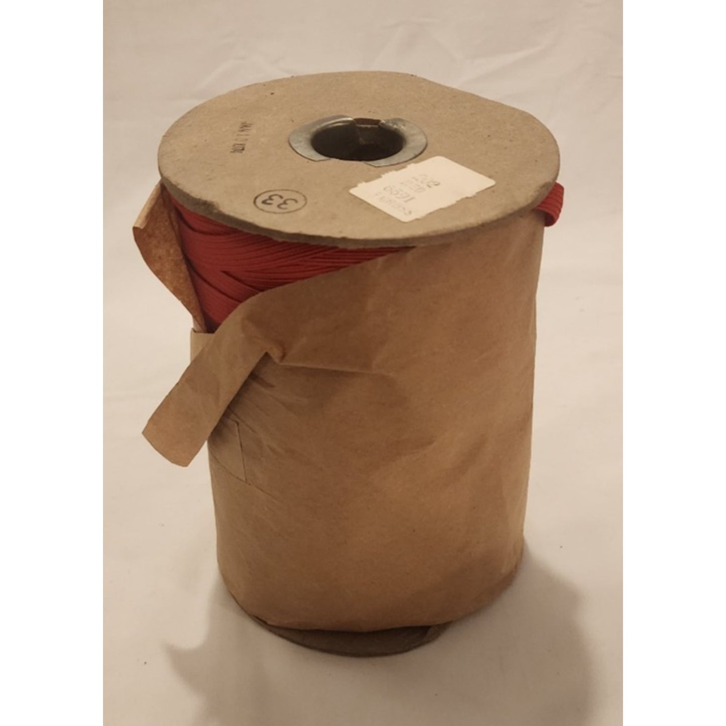 1 (Full Spool) - 202 Red, 6591 - 7/16 inch - Elastic Stretch Band Trim