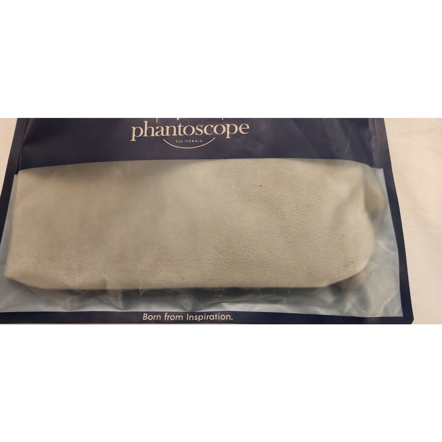1 total - Phantoscope - 20" x 20" - Light Gray - velvety - Pillow/Cushion cover