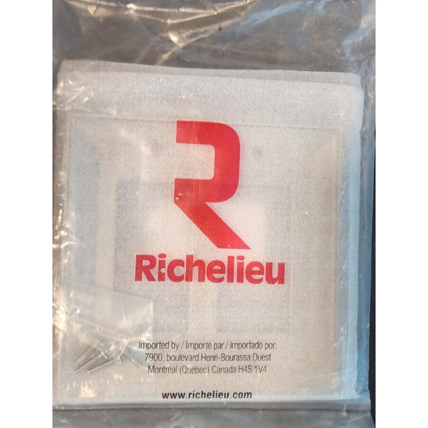 Richelieu - BP8611195 - Double Switch Plate - Decorative Plate - Brass