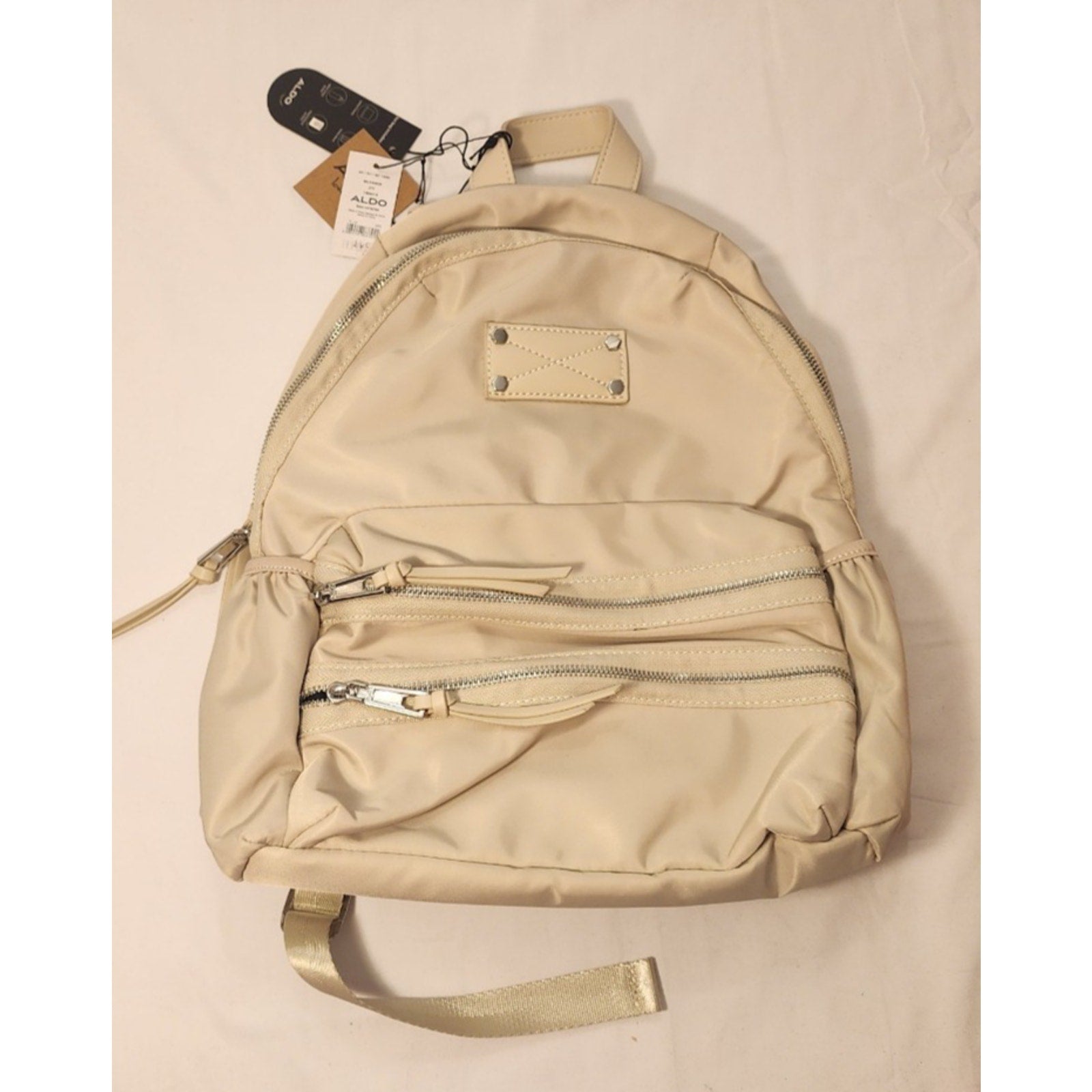 aldo laptop backpack - SILVANOX - Bone White Lot - Rare Alcedo Nylon Diaper Bag The Rodgerr is a Color:june bug lime