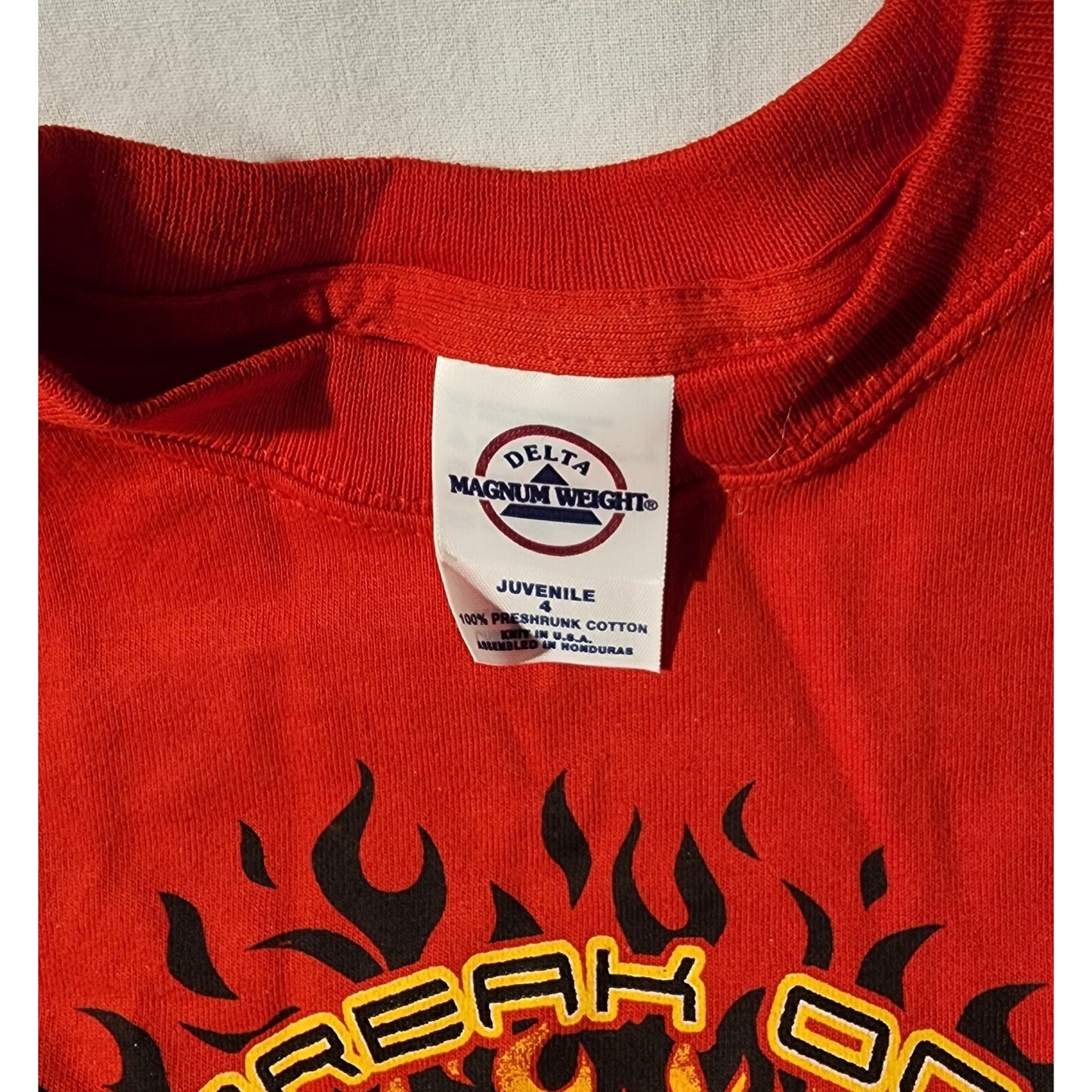 Delta Magnum Weight - Juvenile 4 - Red, "Break on through to the other side"