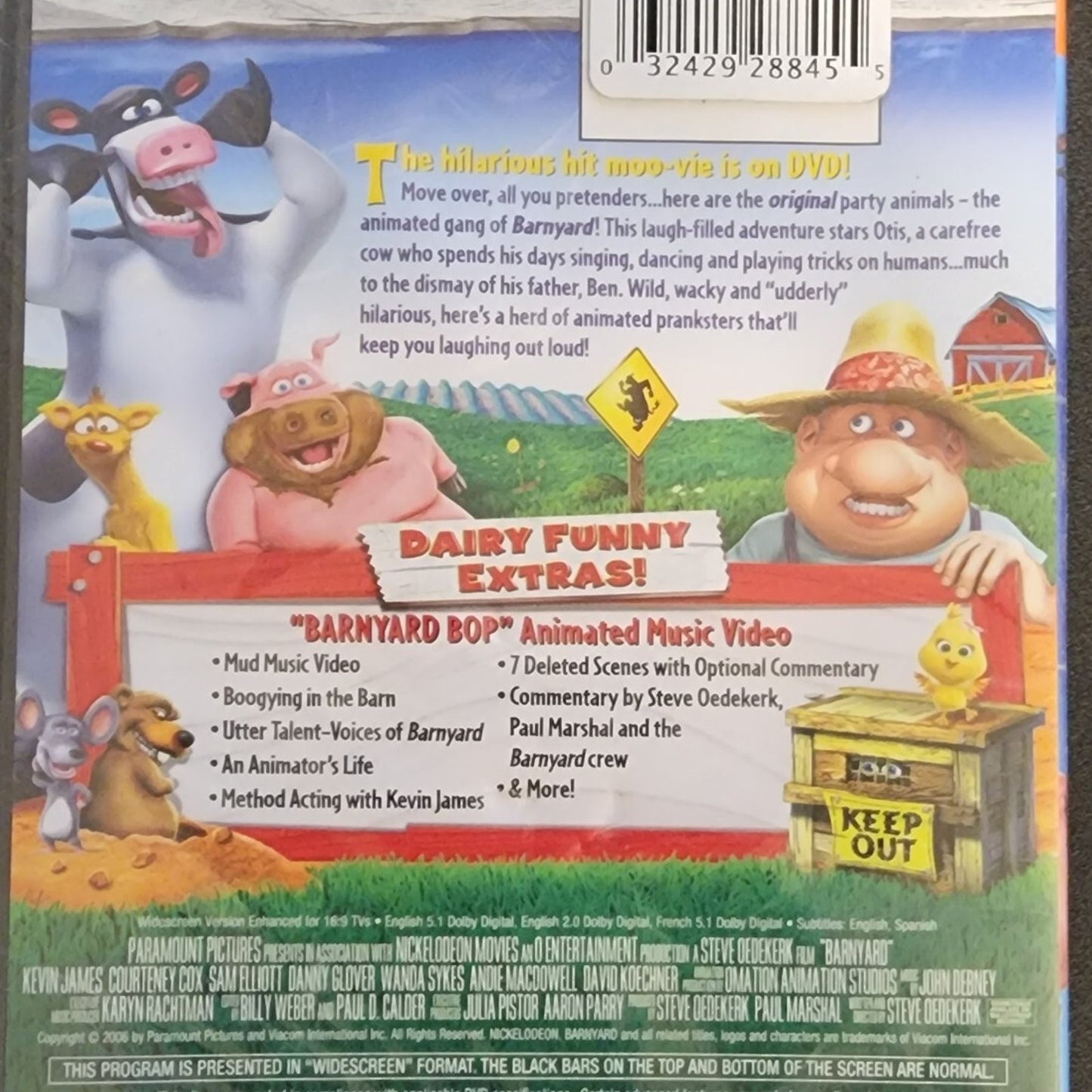Barnyard - The Original Party Animals - DVD - Free Shipping in USA