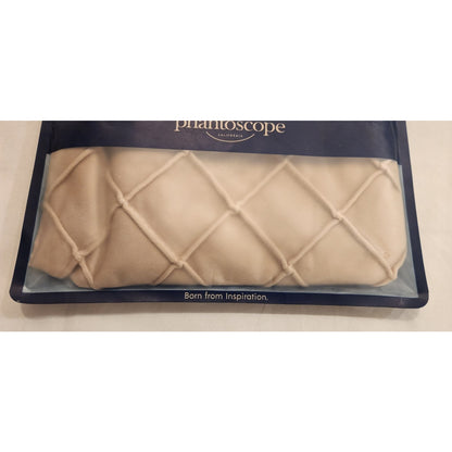 2 total - Phantoscope - 18" x 18" - Rose/Beige velvety - Pillow/Cushion covers