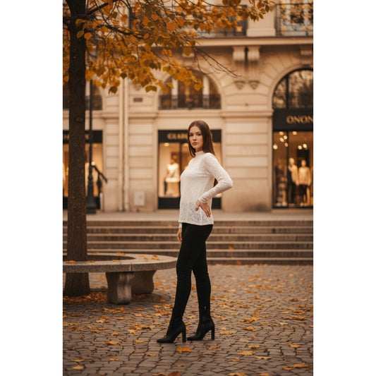 Maurices - 24/7 - Small - White Top - Cute -