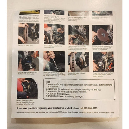 Front Hub Assembly with Wheel Bearing - NT513194 - Driveworks - Volvo