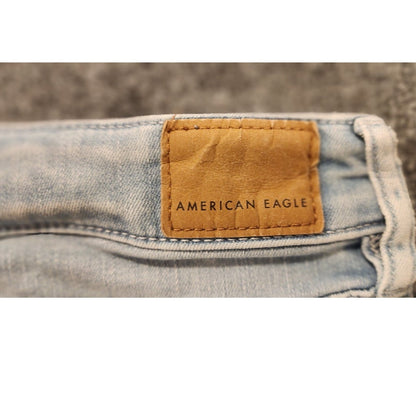 American Eagle Outfitters Girls Size 2 Light Blue Denim Pants Jeans