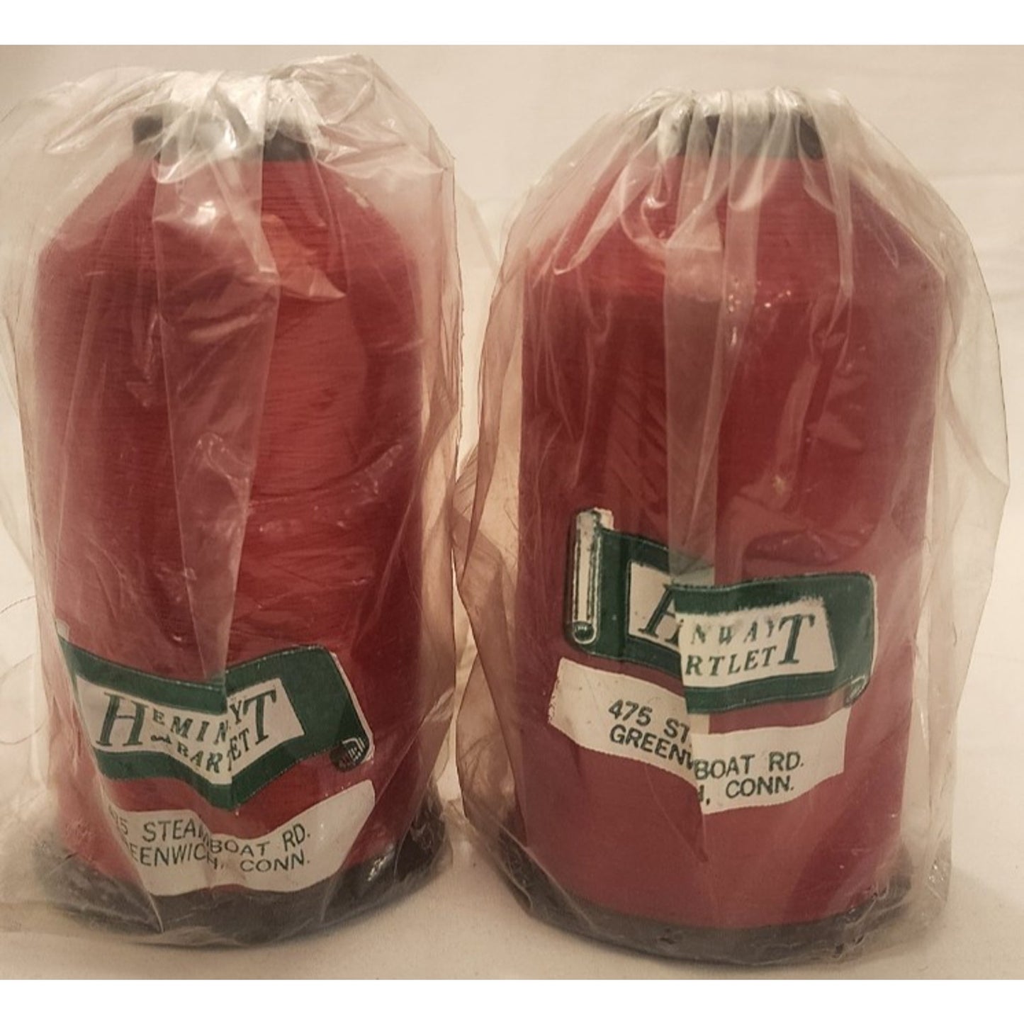 Heminway Bartlett - Red Thread - 4 Spools - 6,7,5,9 oz - Total 27 oz - Shade 60