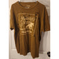 Johnny Cash I Walk the Line Tee XL Brown Distressed Graphic Shirt