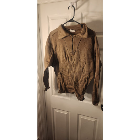 US Military Issue ECWCS Gen III Level 2 Desert Sand Thermal Underwear Top - XL