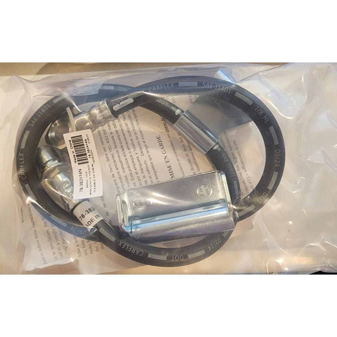 Brake Hose - Fits some GM - 382414 Napa - 829352708170 - 25.6" long