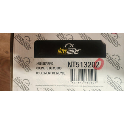 Driveworks NT513202 Rear Wheel Hub Fits 01–07 Escape Tribute Mariner
