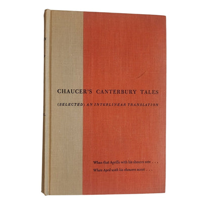 CHAUCER'S CANTERBURY TALES - 14th edition, 1960 - HOPPER