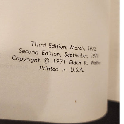 New Testament Witnessing Elden K Walter Third Edition 1972 SDA Book Softcover