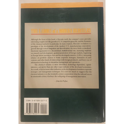 Labors of a Modern Hercules Hardcover Dyer & Sicilia 1990 Chemical History