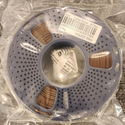 Coffee Brown PLA+ 3D Printing Filament 1.75mm 0.25kg Spool New Sealed