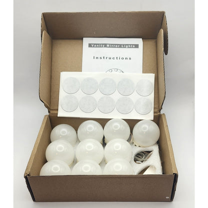 Meet Different Self - Vanity Mirror Lights - 10 LED Bulb Kit - Dimmable - USB