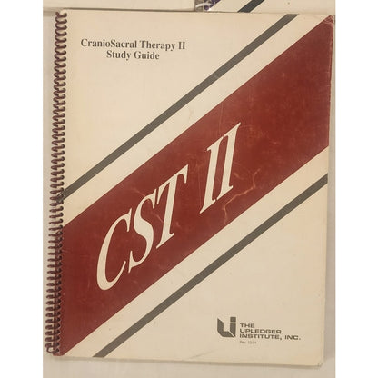 Upledger Therapy Study Guide Lot of 3 – CST II, SER I, SR I Manuals