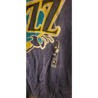 Salt Lake Buzz Throwback T Shirt Youth XL NWT MiLB Baseball Fanzz Retro Navy