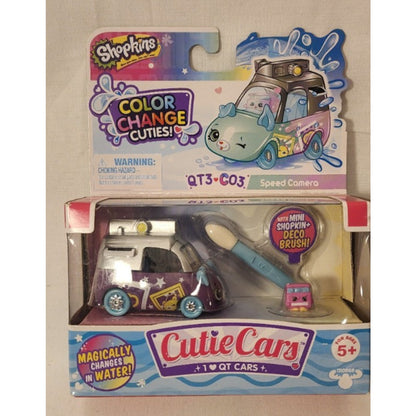 Shopkins - Cutie Cars - QT3 C03 - Speed Camera - Color Changes in water